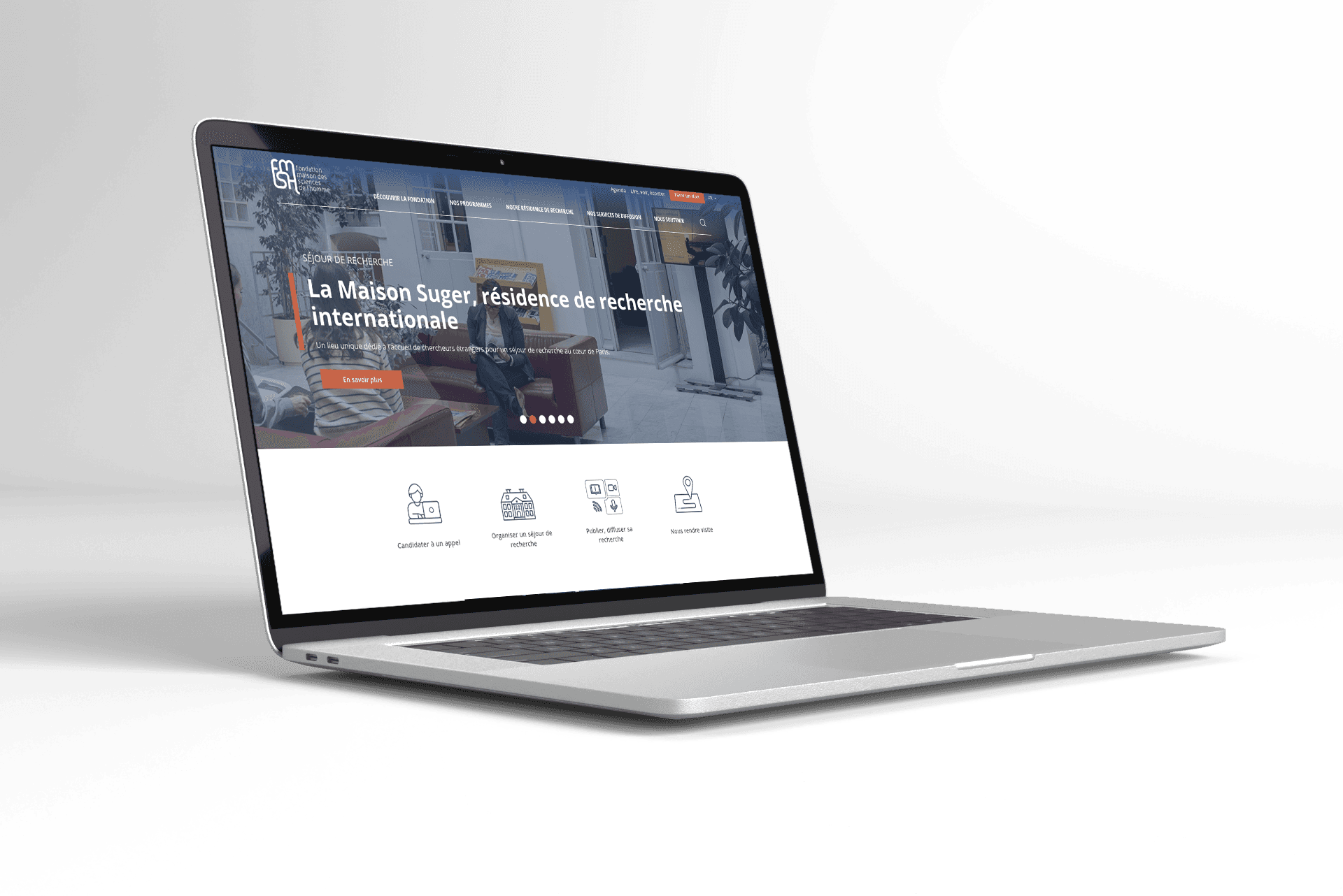 site sur macbook